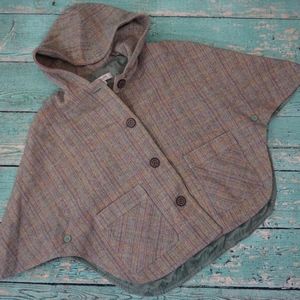 Tweed Poncho
